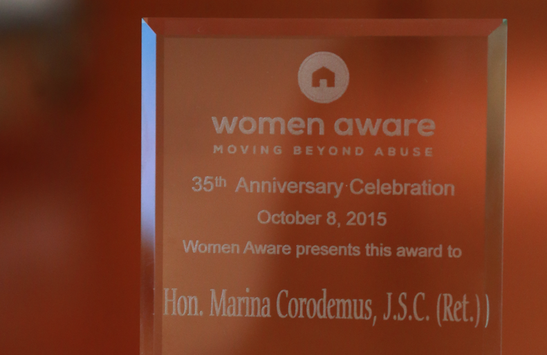 women aware award