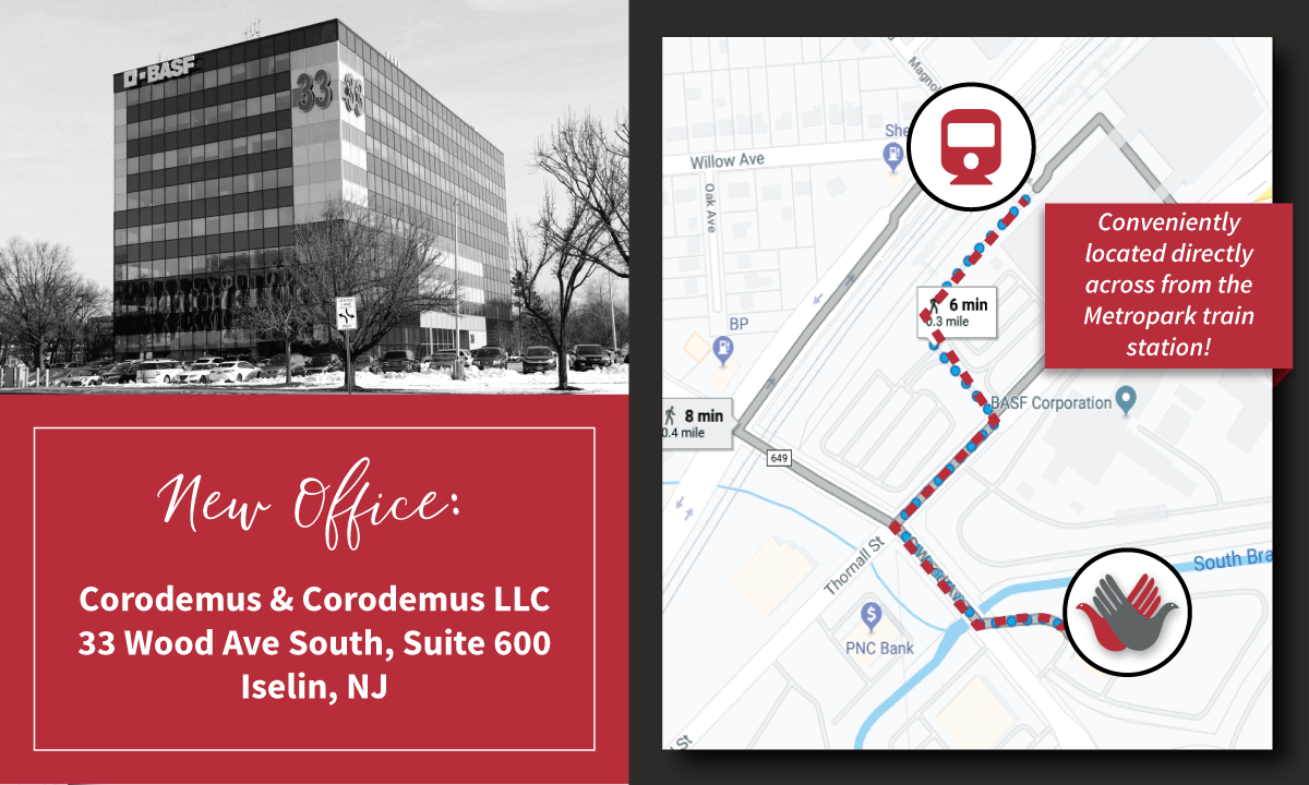 New Office:
33 Wood Ave South, Suite 600
Iselin, NJ